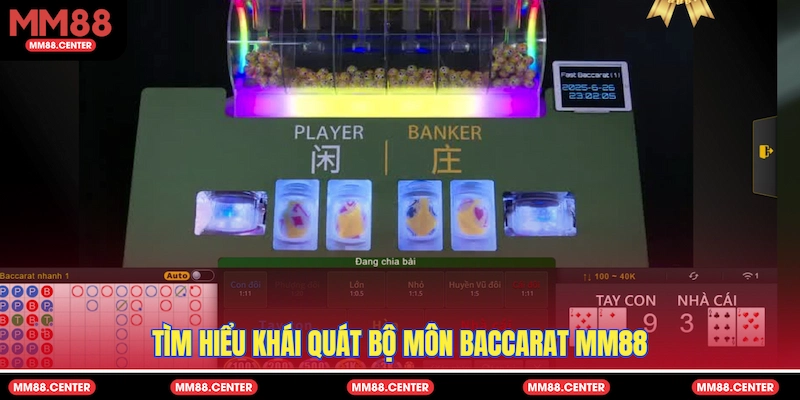 Tìm hiểu khái quát bộ môn Baccarat MM88
